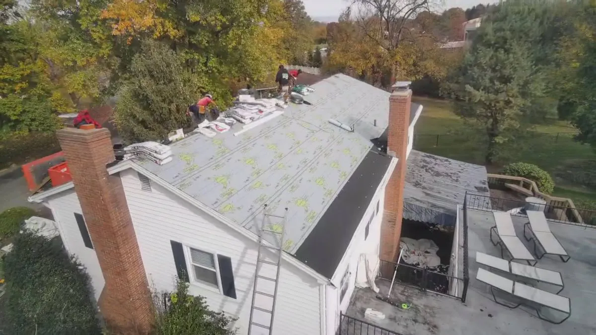 Dried-In · Allentown — deck prep by Birdie Roofing
