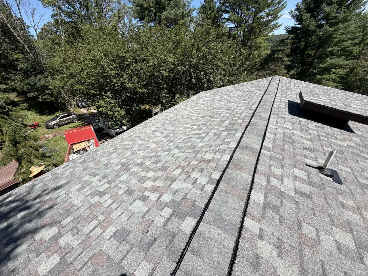 Atlas Summer Storm shingle roof replacement in Reading, PA (Berks County) by LV Roofing