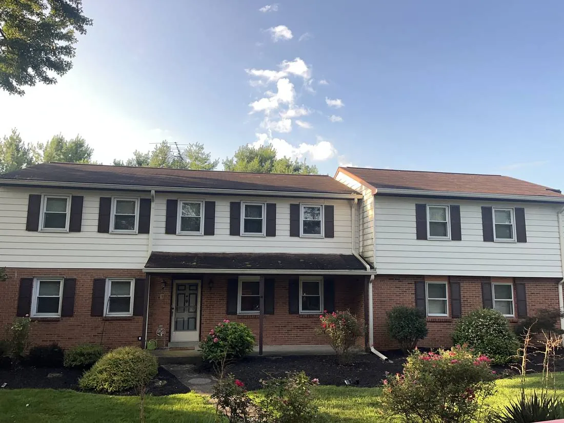 Weathered Roof · Allentown — before by Birdie Roofing