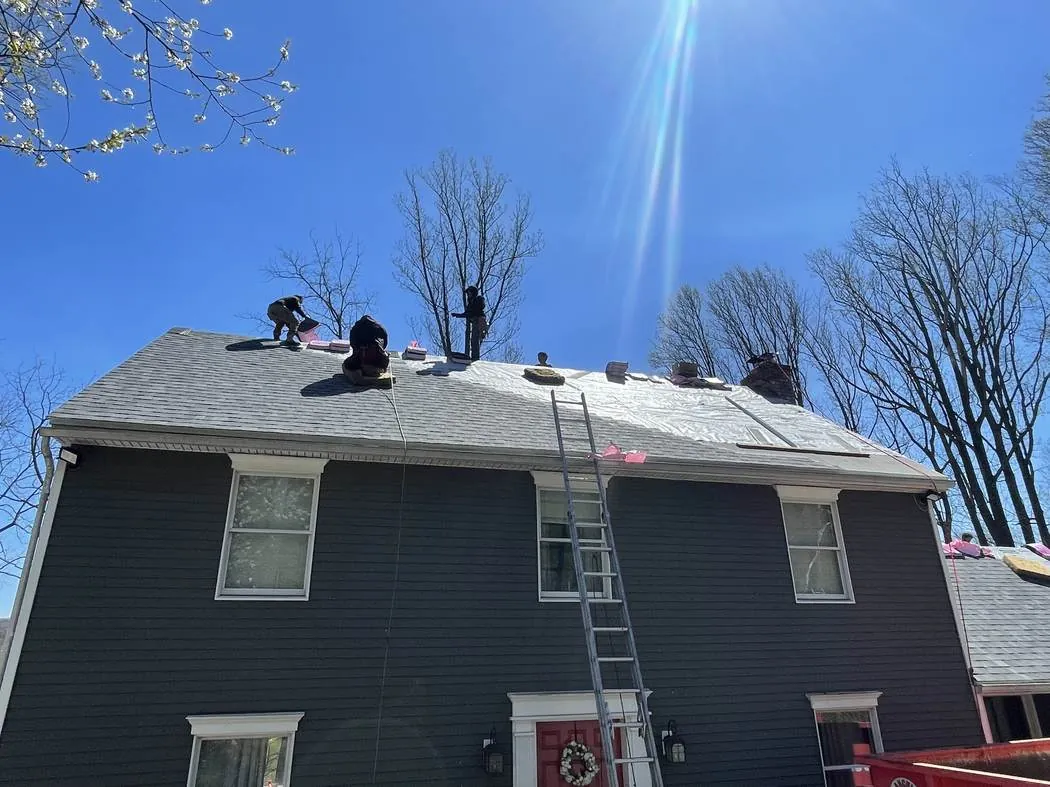 STINGER Dried-In · Allentown, PA — underlayment by LV Roofing