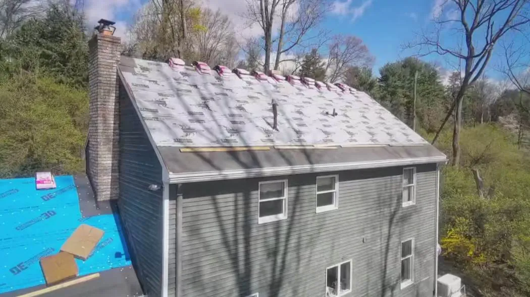 Dried-In · Allentown, PA — deck prep by LV Roofing